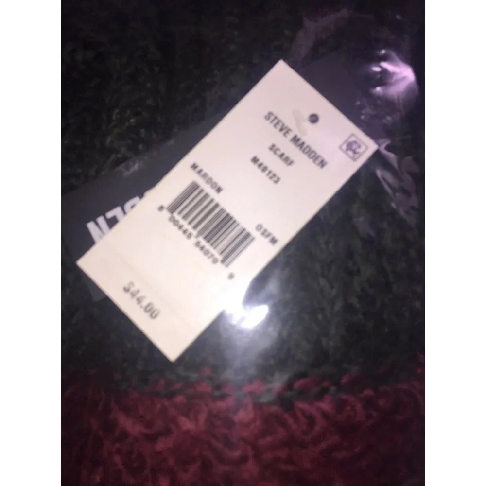 Steve Madden Block Party Scarf, Retail $44.00